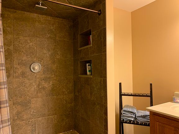  Basement shower