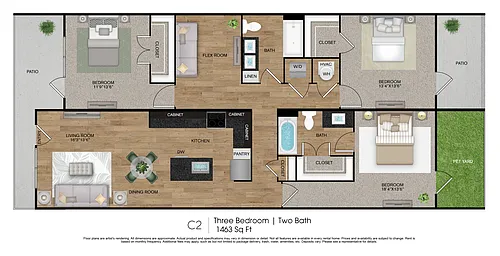 Floor plan C2
