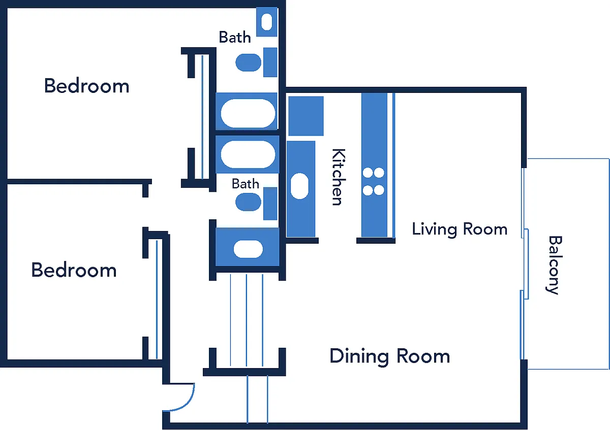 Floor plan Marina