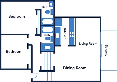Floor plan Marina