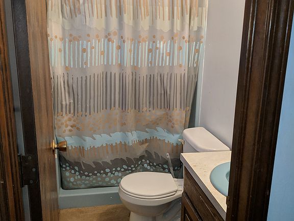 Master bathroom with shower