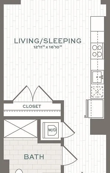 Lantera at Boston Landing - S.1 - 1 Beds - 1 Baths - 488 Sq. ft.