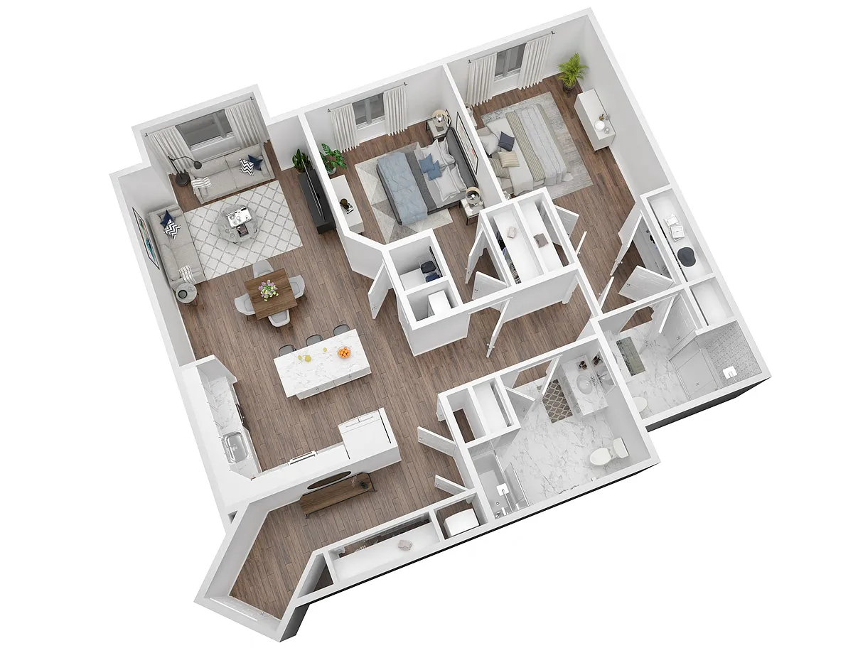 Floor plan B05A