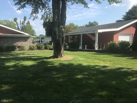 View from side street