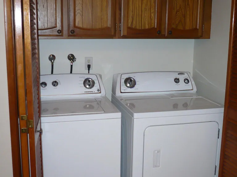 Included Washer and Dryer