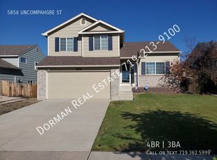 5856 Uncompahgre St, Colorado Springs, CO 80923