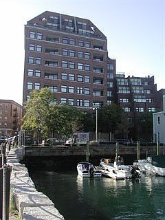 Front of Building from Boston Harbor