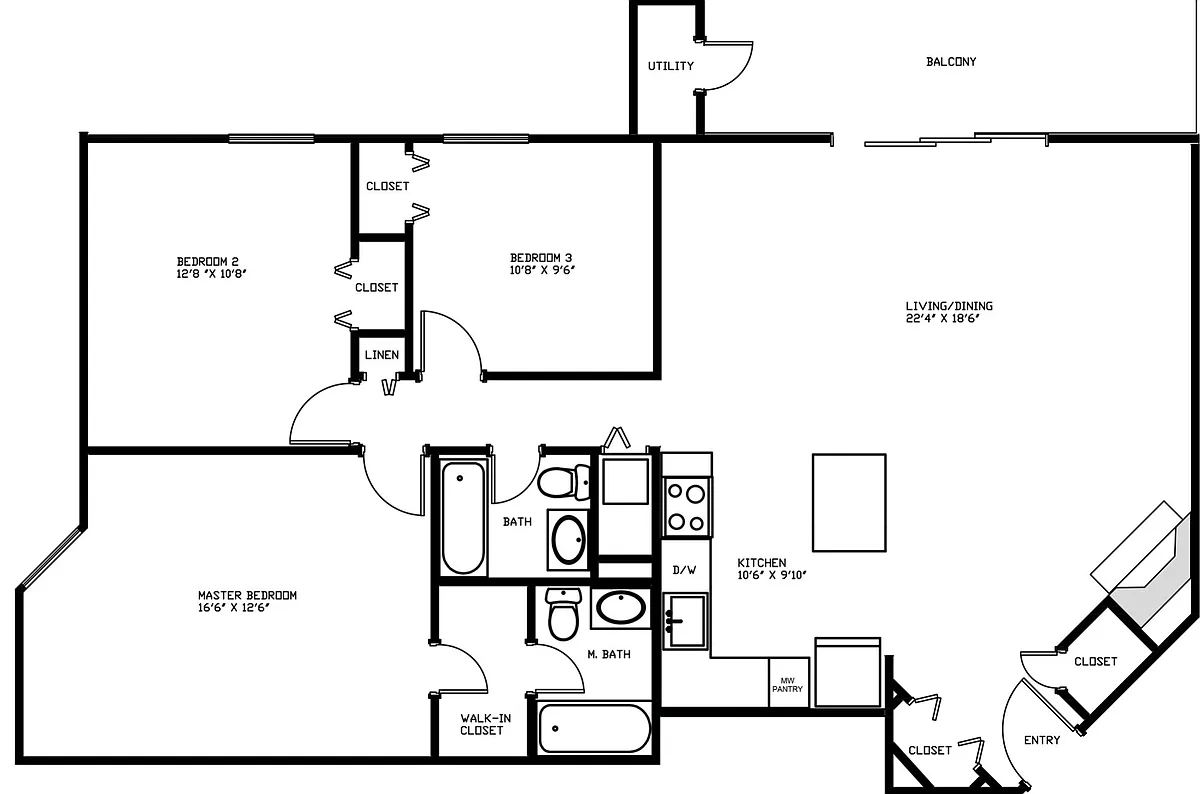 Floor plan The Elm