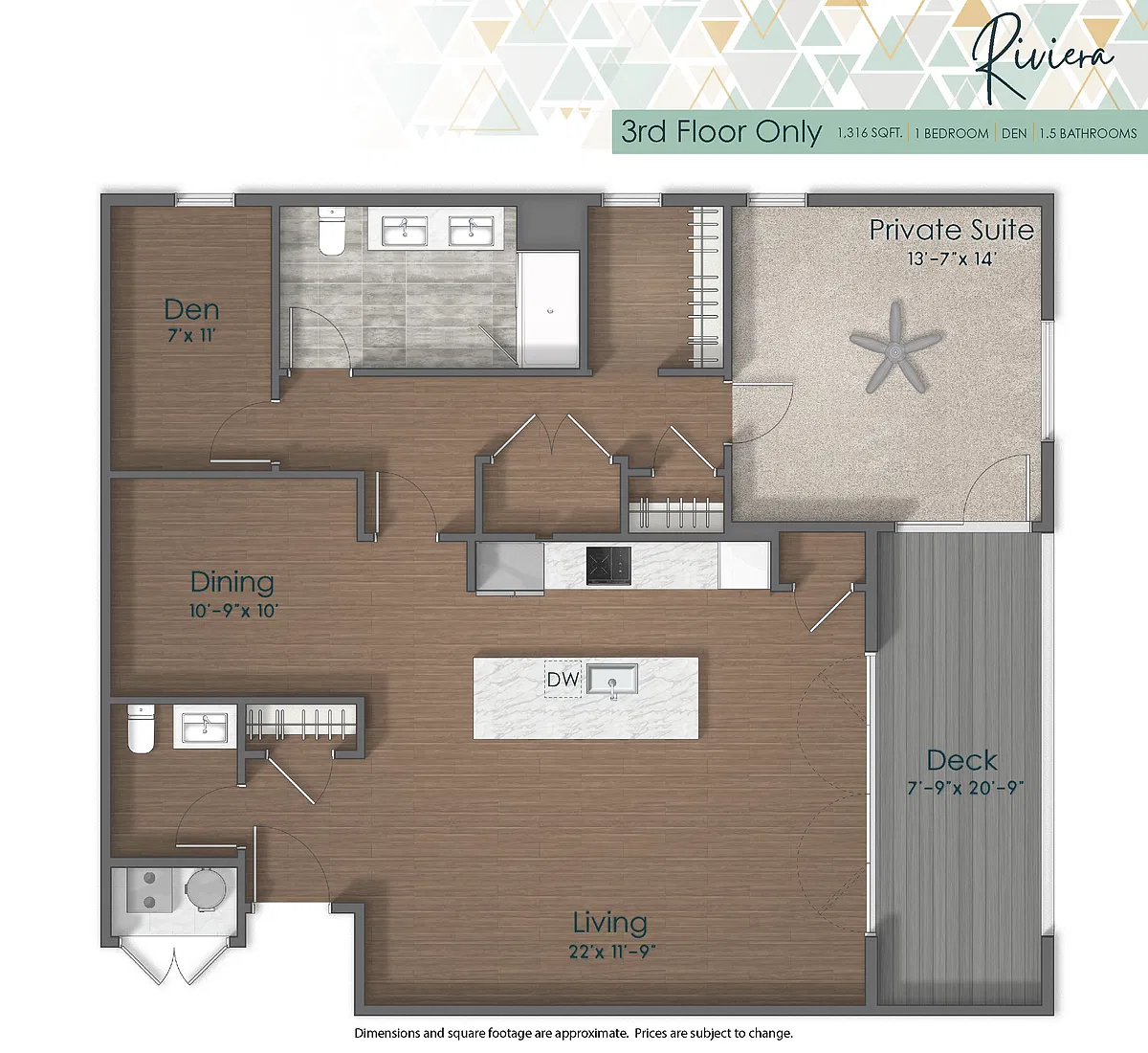 Floor plan Riviera