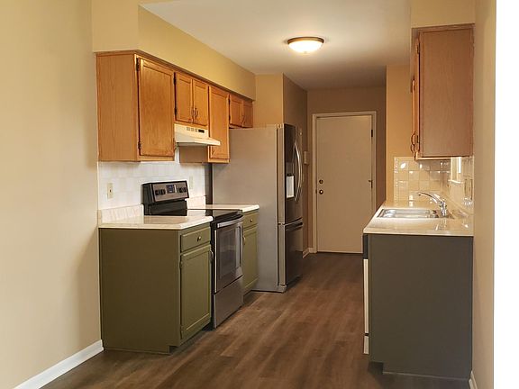 Kitchen with pantry closet