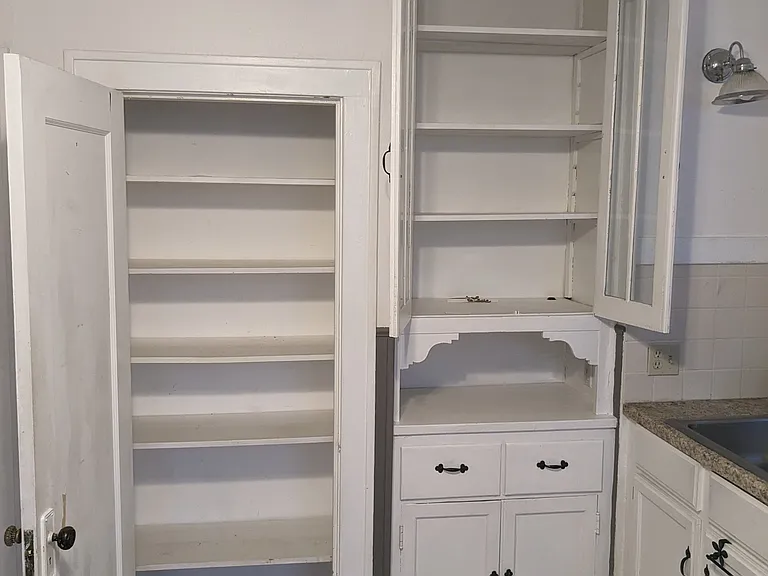 Plenty of storage space.
