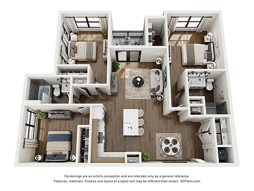 Floor plan C2A