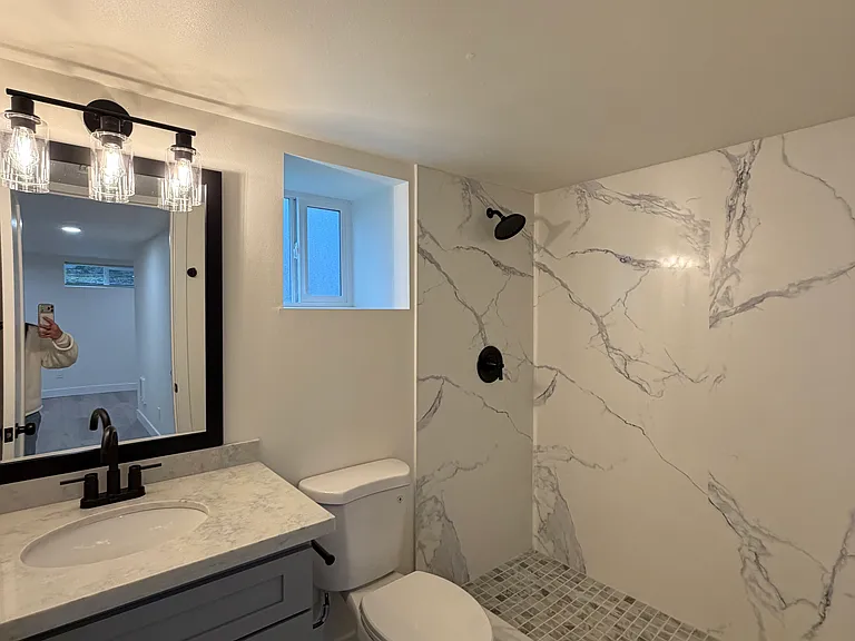 basement - bathroom