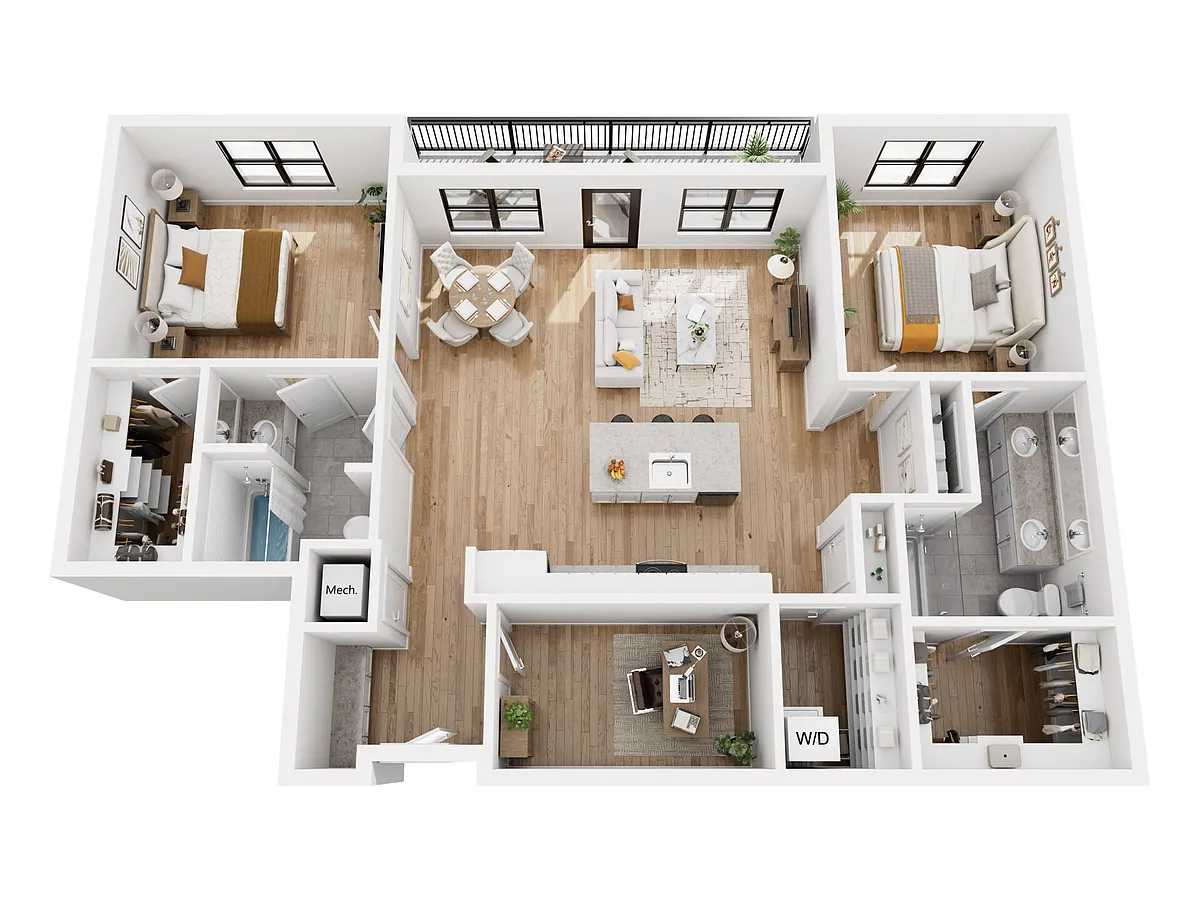 Floor plan Diamond AFF