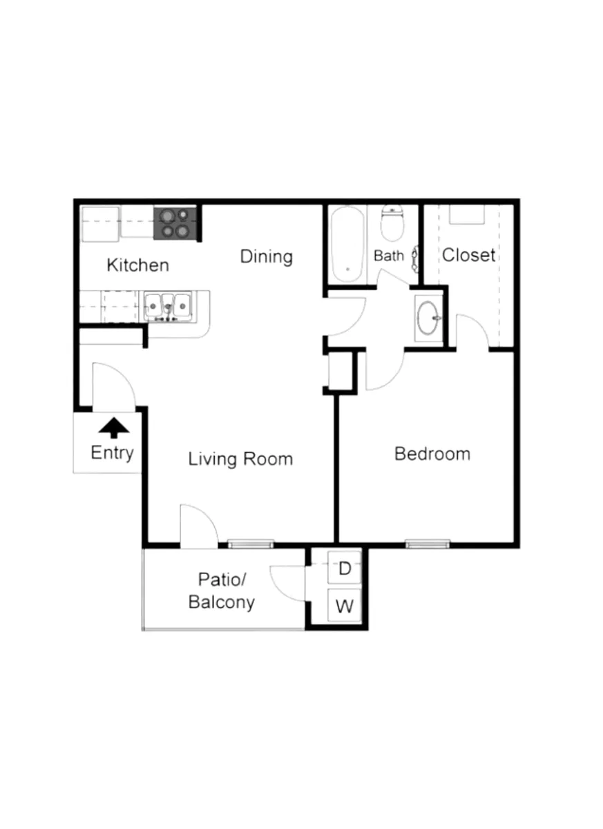 Floor plan The 540