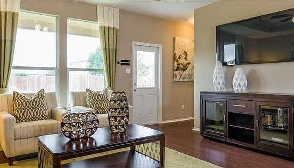 Photo of Centex Model Home with Same Floor Plan, Not of Actual Home Listed