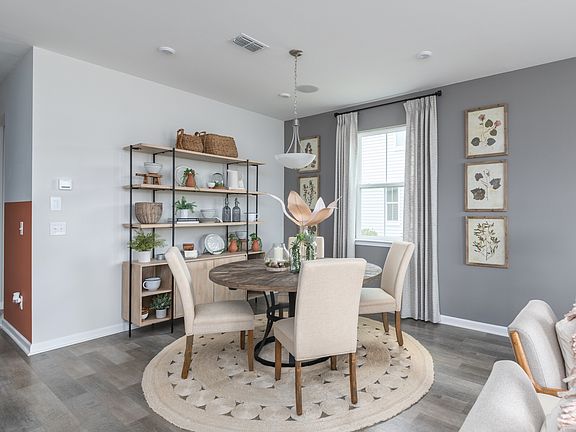 Dining area near kitchen