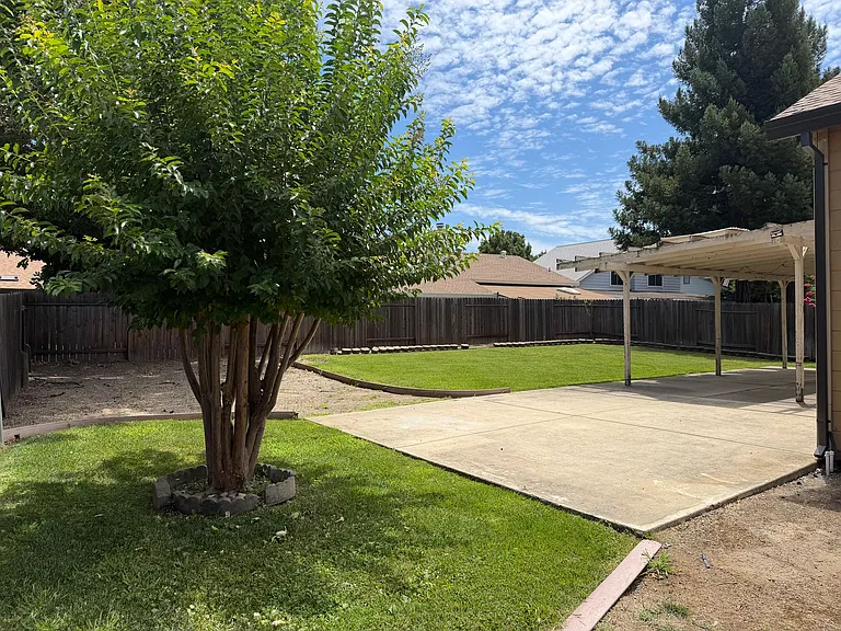 Backyard looking right