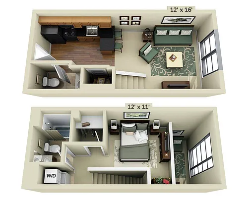 Floor plan Dolores A1.5A Loft