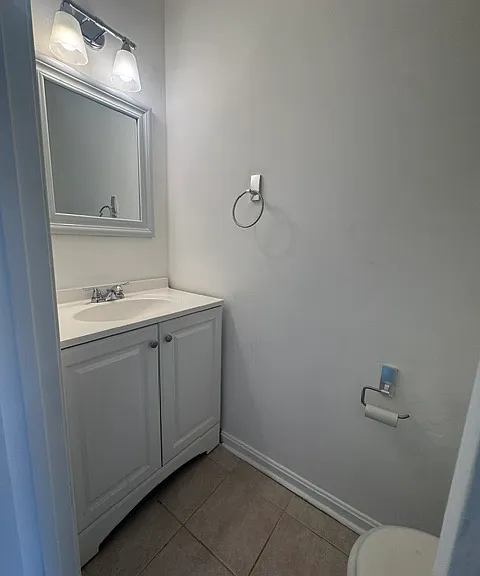 1/2 bath on main level