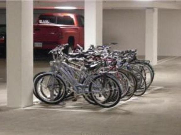 Garage and Bike Rack