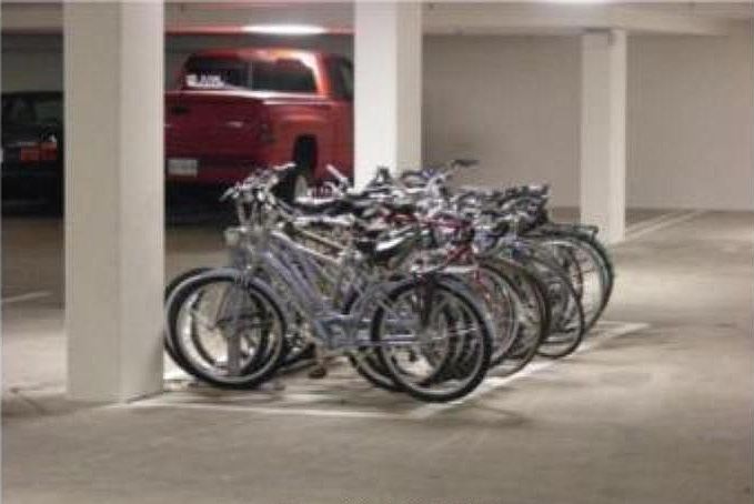 Garage and Bike Rack