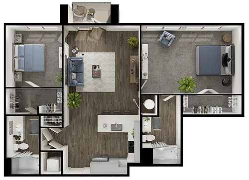Floor plan B3