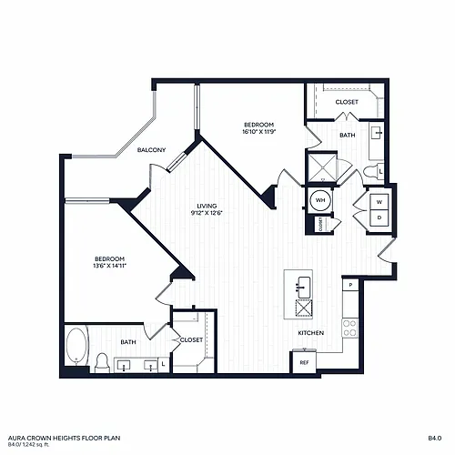 Floor plan B4