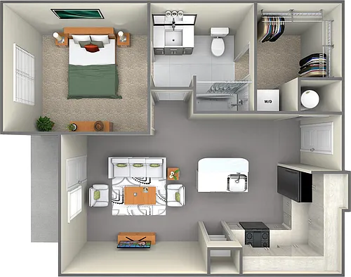 Floor plan The Nest