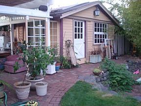 outdoor living space & shop