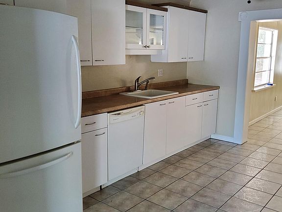 Galley style kitchen