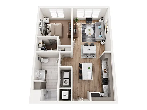 Floor plan A3HC