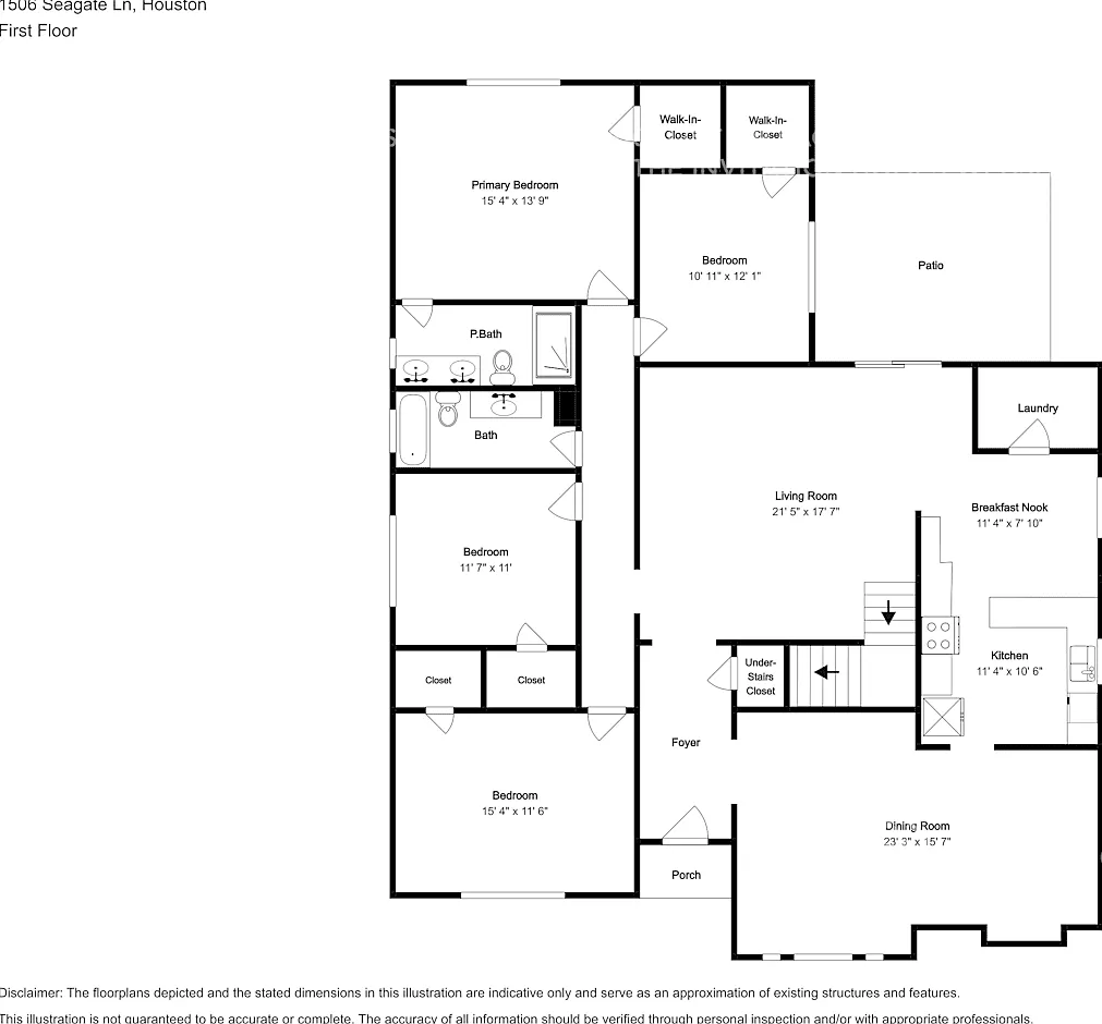 1506 Seagate Ln Houston, TX 77062 — Photo 3