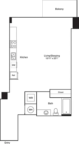 Floor plan S3 Renovated