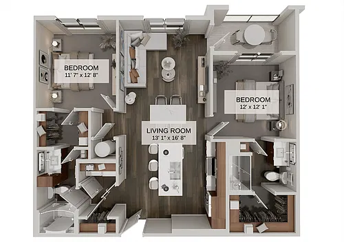 Floor plan The Legacy Vista (B1F)
