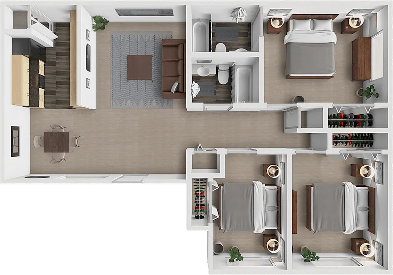 Floor plan THE ALBANY