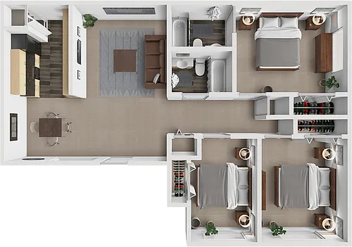 Floor plan THE ALBANY