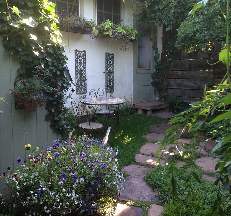 the garden