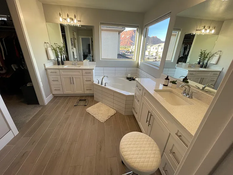 Master bathroom
