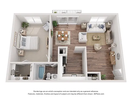 Floor plan A1A