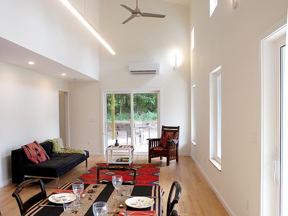 Great room looking east