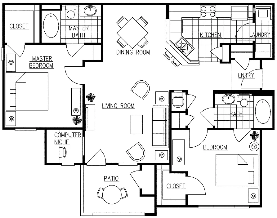 Floor plan B1