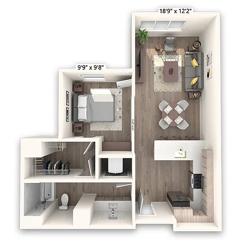Floor plan Democrat Platinum