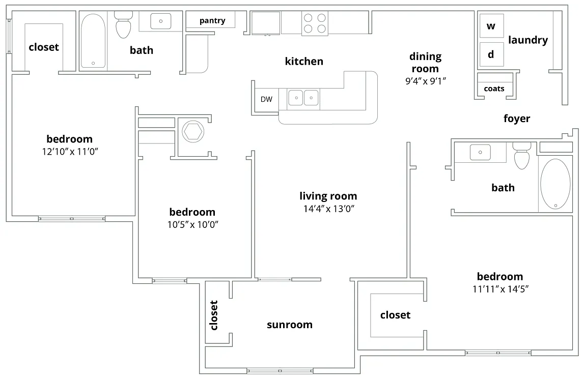 Floor plan C2