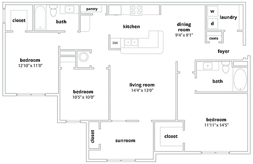Floor plan C2