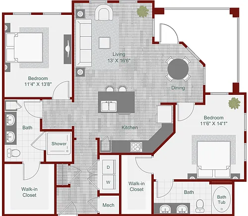 Floor plan B3-2