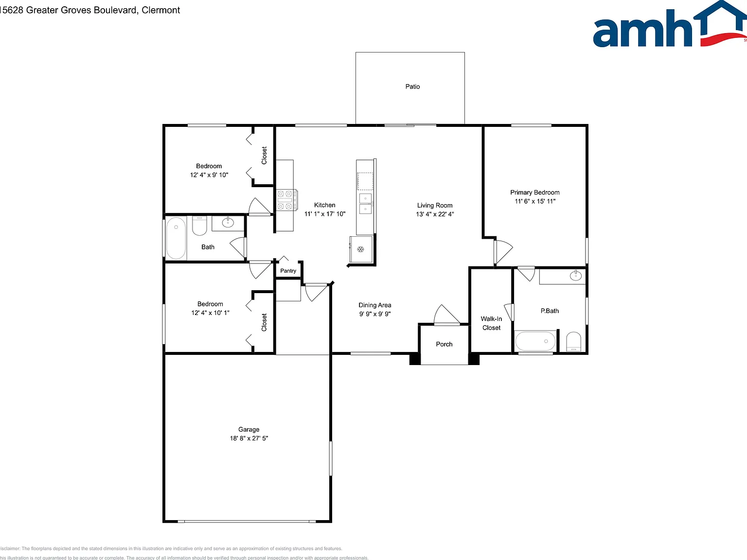 3 bed, 2.0 bath, 1380 sqft, $2,200 — Photo 2