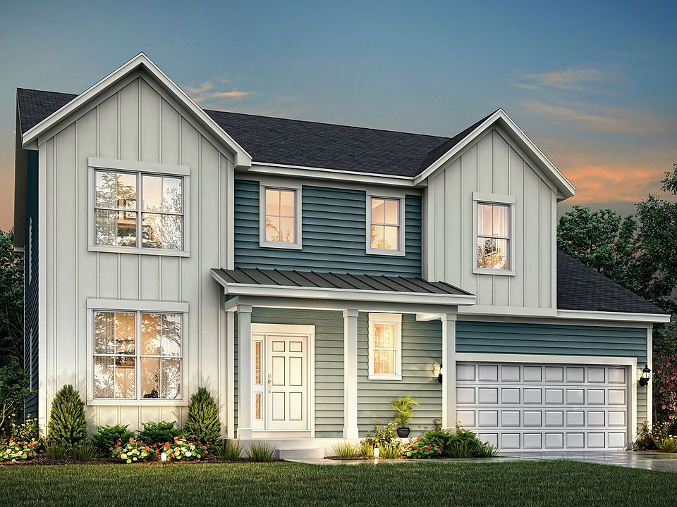 Sheridan II Farmhouse floorplan by William Ryan Homes