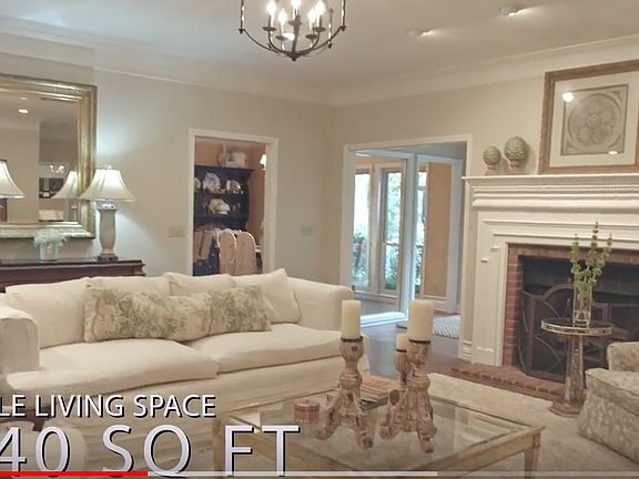 Living Room with Fireplace