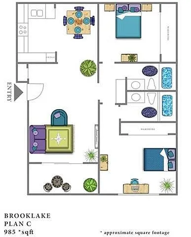 Floor plan Plan B